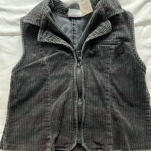 Vintage Zip-Up Vest - Picture 1 of 2